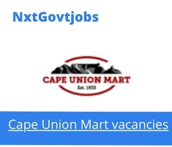 Cape Union Assistant Buyer Vacancies in Cape Town 2023