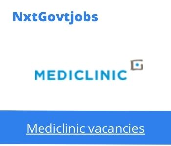 Mediclinic Scanner Operator Vacancies in George Apply now @mediclinic.co.za