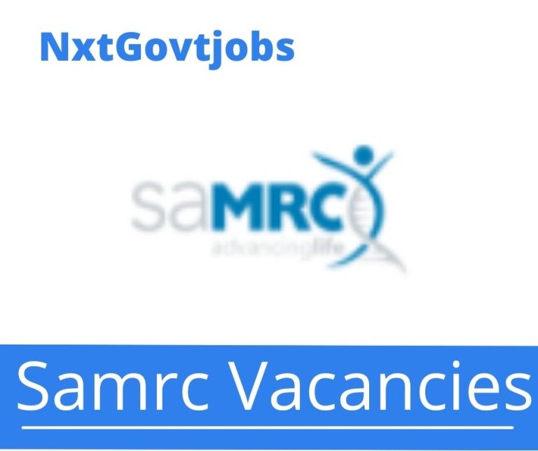 Samrc Data Capturer Vacancies in Cape Town 2023
