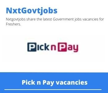 Pick n Pay Marketing Specialist Vacancies in Cape Town – Deadline 25 Jan 2024