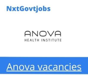 Anova HTS Coordinator Vacancies in Cape Town 2023