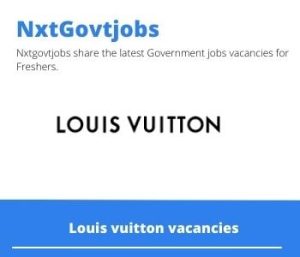 Louis vuitton Client Advisor Vacancies in Cape Town 2023