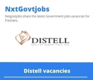 Distell Lab Analyst Vacancies in Stellenbosch 2023