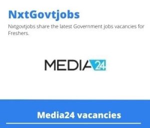 Media24 Personal Assistant Vacancies in Cape Town – Deadline 19 Jan 2024