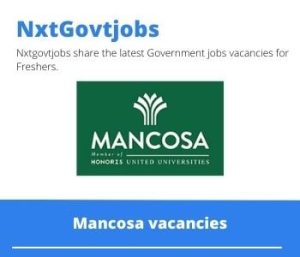 Mancosa Teaching and Learning Manager Vacancies in Cape Town  – Deadline 15 Feb 2024