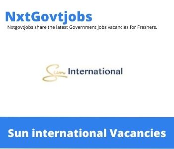 Sun international Gaming Technician Vacancies in Cape Town- Deadline 17 Jan 2024