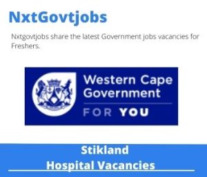 Stikland Hospital Administration Clerk Admissions Reception Vacancies in Cape Town – Deadline 11 Aug 2023