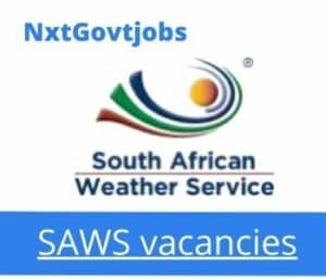 SAWS Senior Manager Finance Vacancies in Cape Town – Deadline 29 May 2023