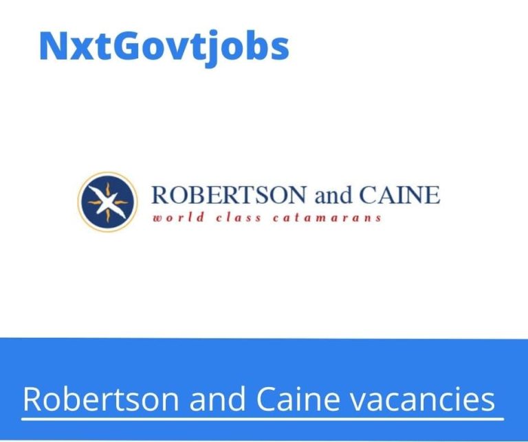 Robertson and Caine Technical Line Trainer Vacancies in Cape Town – Deadline 10 Sep 2023