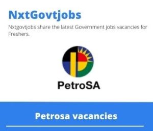 Petrosa Assistant Company Secretary Vacancies in Cape Town – Deadline 19 Nov 2023