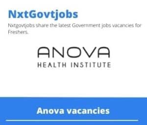 Anova Health Institute Counsellor Vacancies in Cape Town – Deadline 05 May 2023
