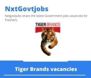 Tiger Brands Site Quality Manager Vacancies in Cape Town – Deadline 14 May 2023