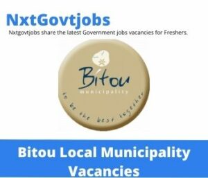 Bitou Municipality Fire Fighter Vacancies in Cape Town – Deadline 30 June 2023