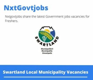 Swartland Municipality Sportsfields Caretaker Vacancies in Darling – Deadline 13 Oct 2023