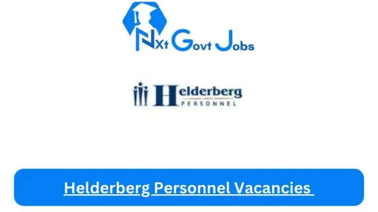 Helderberg Personnel Carpenter Jobs in Cape Town